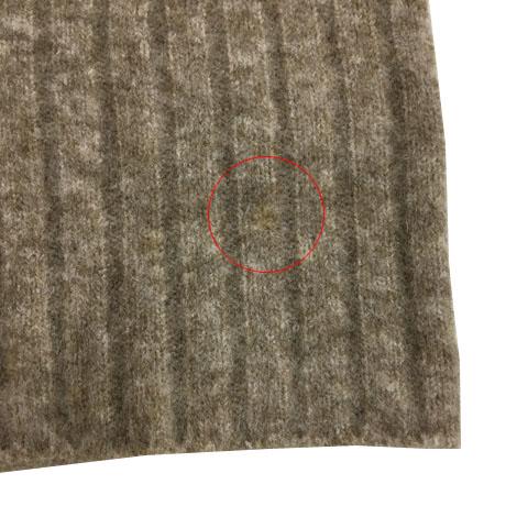 ROPE' PICNIC ロペピクニック ROPE Picnic カーディガン ニット Vネック 無地 ナイロン 長袖 38 茶 ベージュ ブラウン レディース - 画像 (5)