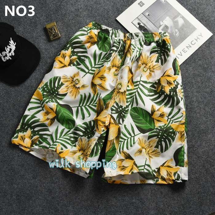 アロハパンツ メンズ ショートパンツ 五分丈 ハーフパンツ ボトムス 半ズボン イージーパンツ 花柄 おしゃれ カジュアル 夏 夏服 - 画像 (3)