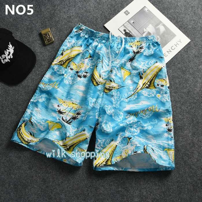 アロハパンツ メンズ ショートパンツ 五分丈 ハーフパンツ ボトムス 半ズボン イージーパンツ 花柄 おしゃれ カジュアル 夏 夏服 - 画像 (5)