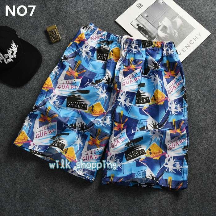 アロハパンツ メンズ ショートパンツ 五分丈 ハーフパンツ ボトムス 半ズボン イージーパンツ 花柄 おしゃれ カジュアル 夏 夏服 - 画像 (7)