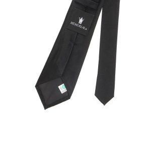 AOYAMA 【洋服の青山】ブラック系 フォーマルタイ ネクタイ【弔事用】【OEKO-TEX】 全長:約142cm 大剣幅:約7.5cm