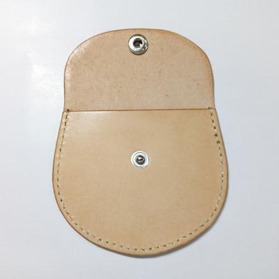 ふるさと納税 川崎町 ヌメ革の手作り小銭入れ - 画像 (2)