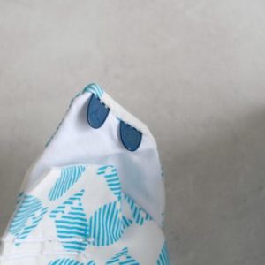 ふるさと納税 丹波篠山市 青山足袋(半足袋、商標登録済こはぜ2枚付き)カラー:水色(23.5cm)