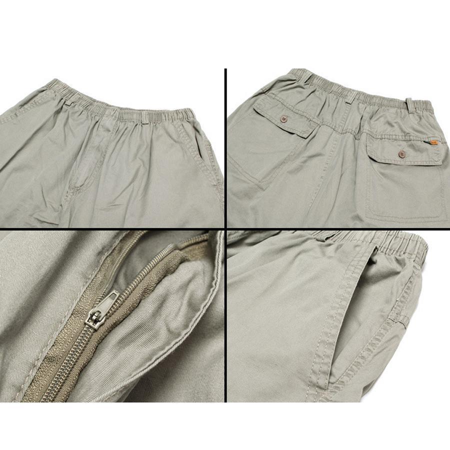 【特価】カーゴパンツ メンズ 大きいサイズ ゆったり 作業服 薄手 ボトムス 太め カジュアル ズボン ミリタリーパンツ 春 夏物 - 画像 (7)